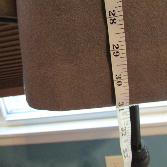 Kenneth Coal Reaction Wool Peacoat | Poly Brown | Poly Liner | Button Down Front - Picture 4 of 7